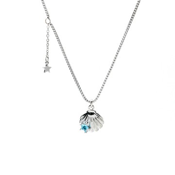 [鋼飾] 優雅貝殼項鍊 / 2色 / Elegant Shell Necklace