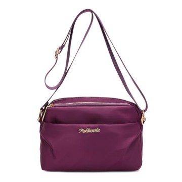 可佰利帆布包包新款女斜挎包女牛津布中年媽媽包小包尼龍時尚女包