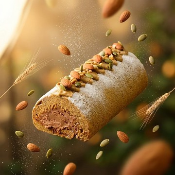 Mini私房點心-摩卡堅果蛋糕捲