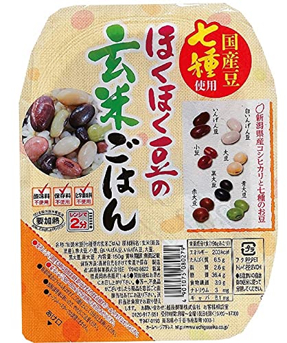 越後製菓 ほくほく豆の玄米ごはん 150g*12個