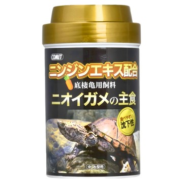 COMET 可美多 麝香龜高蛋白飼料 大粒-沉 底棲龜用飼料  140g  1個