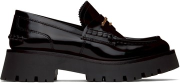 Alexander Wang 黑色 Carter Mid-Heel Lug 乐福鞋