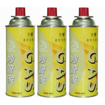 【史代新文具】妙管家 HKG-001 安速 瓦斯罐 (1組3罐)