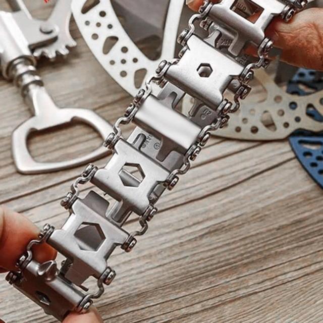 マルチブレスレット ブラック マルチツール 工具 ツール ブラック レザーマン Leatherman トレッド Tread