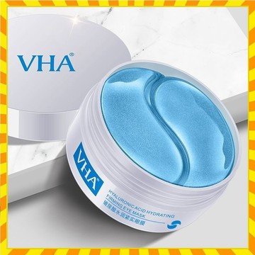 【60貼】正品VHA玻尿酸眼膜 眼袋貼 眼膜贴 淡化黑眼圈 积雪草植物精华 温和保湿眼部滋润面膜 補水眼膜貼眼部保養眼膜
