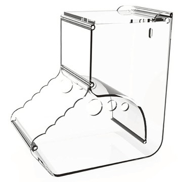 倉鼠自動餵食器 大  透明色  1個