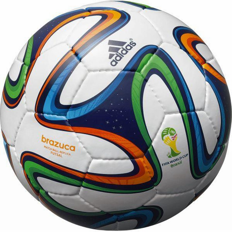 2014 FIFA ワールドカップ ブラジル大会 レプリカフットサルボール ブラズーカ フットサル 【adidas|アディダス】フットサルボールasf  | LINEブランドカタログ