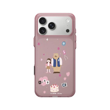 iPhone 17 Pro Max Clear (相機按鈕) 晶醺玫 - 咻咻熊 XiuXiubear - Y2K