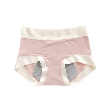 QINEI七內 60支裸感內褲女生理褲女士月經期防漏姨媽褲中腰三角褲