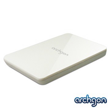archgon亞齊慷 USB 3.0 免螺絲 2.5吋SATA硬碟外接盒 MH-2619 Sky - 亮麗白