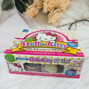 潼漾小舖 日本 丹生堂 hello kitty 造型可可風味糖 300g 50個入 kt