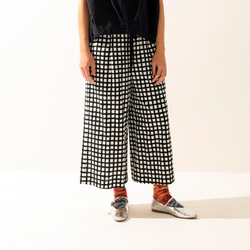 比春天早一步 | 窗格映像派 | 抽繩寬褲