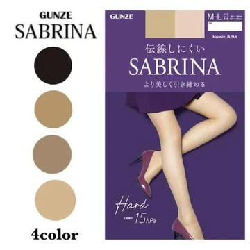 【無國界雜貨舖】日本 GUNZE 郡是 SABRINA 15hPa 加壓 壓力絲襪 美腿絲襪 褲襪 絲襪