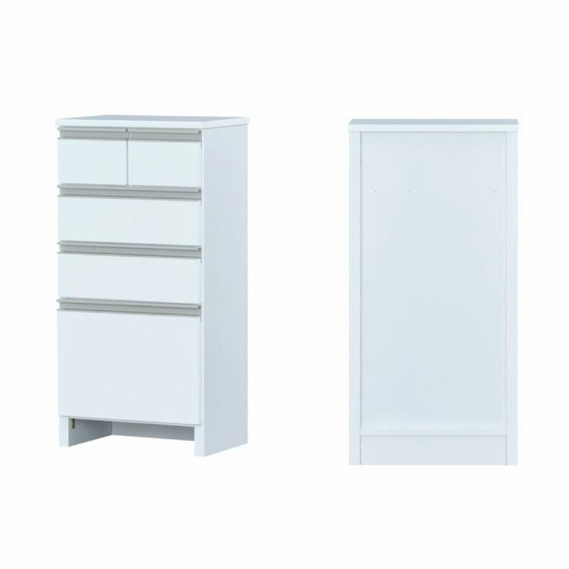 一生紀 サニタリーチェスト 完成品 4段 幅45 奥行30 高さ90 LILIA