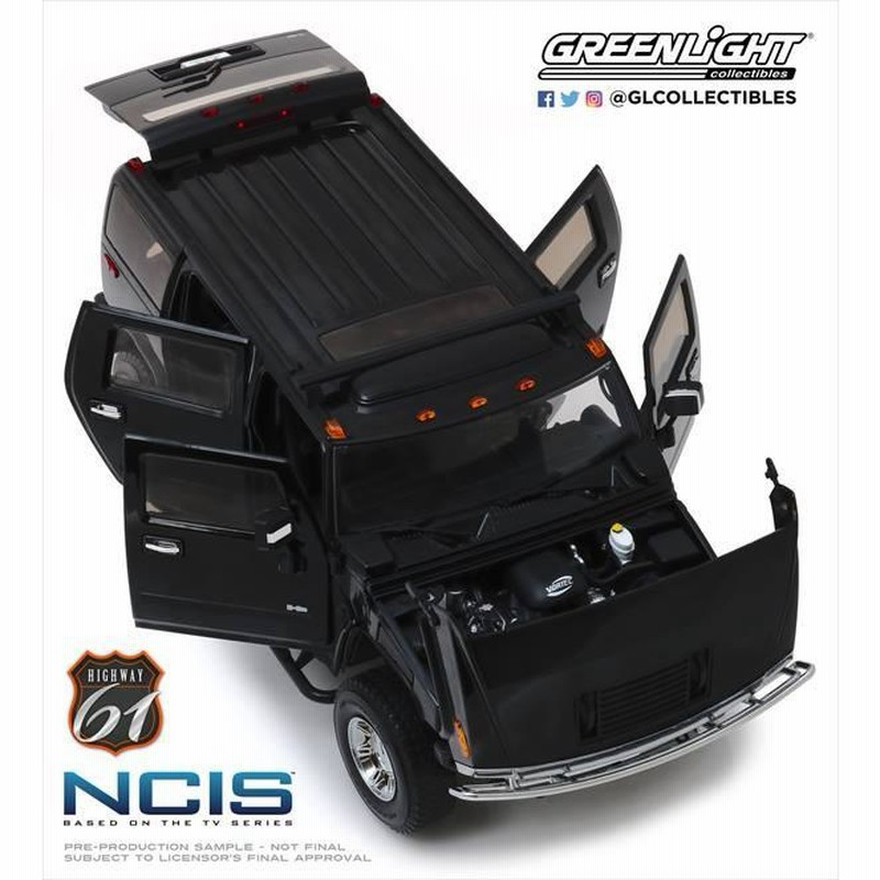 TVシリーズ NCIS に登場するハマーです ミニカー 1/18 Highway61 2006