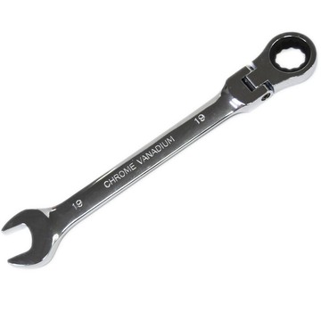 a401n搖頭棘輪梅開扳手 19mm 快速棘輪扳手 兩用開口梅花板手 齒輪扳子 快速扳手