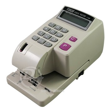 vison 數字電子式支票機 v-600(數字)v-300(國字)