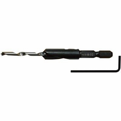 【代引不可】 スターエム　ウッドデッキ用皿取錐　３．５×１０×６０Ｌ 【58XW3560】