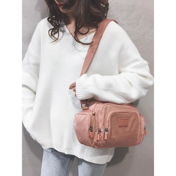 2026新款輕便旅行背包斜挎包男女多口袋大容量休閑百搭舞蹈單肩包