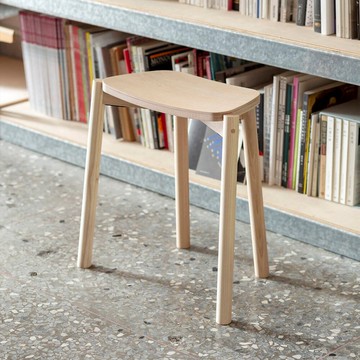 TARS Stool | 白蠟木極簡椅凳 | 原木