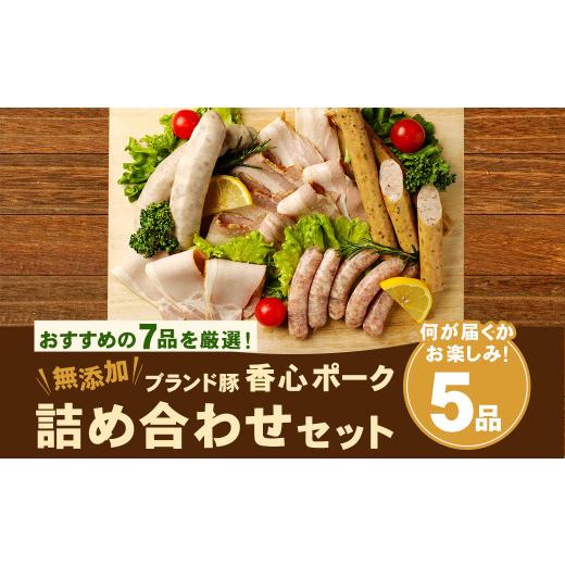 ふるさと納税 熊本県 菊陽町  香心ポーク 加工品 詰め合わせ セット 合計5品 650g おまかせ