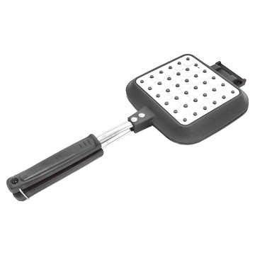 SALUS 佐藤金屬 直火式熱壓吐司烤盤 餐具 廚具 不鏽鋼 日本餐具  375 x 160 x 40mm  1個