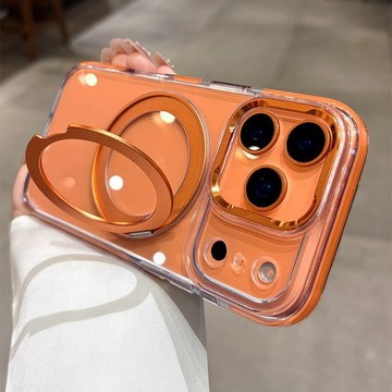 360°旋轉支架 磁吸保護殼 i17手機殼 適用於 iPhone 17 Air 16 15 14 13 Pro max