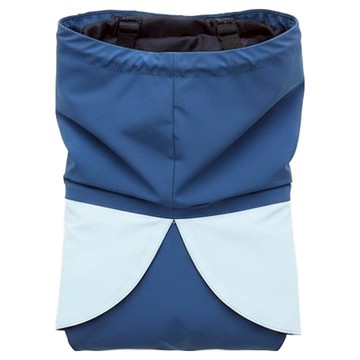 Paws Holic 快穿式寵物雨衣 拼色#25 棉+金屬+防水布  拼色藍  1件