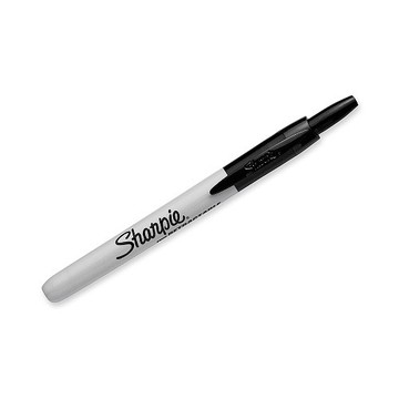 美國 Sharpie Fine 按鍵式萬用筆 (粗字) 1.0mm 簽字筆 奇異筆 麥克筆【APP滿額下單4%點數(單一帳號最高1000點)】7/31止