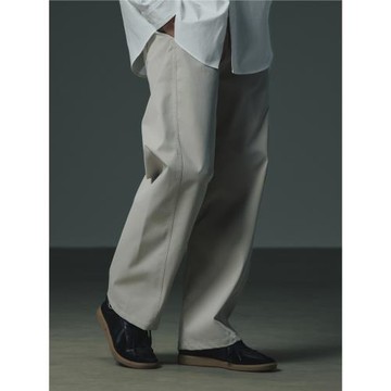 MOSEALAND 秋季新款特氟龍三防彎刀褲男簡約休閑褲百搭直筒長褲潮