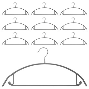 comet home 無痕防滑衣架  灰色  10個