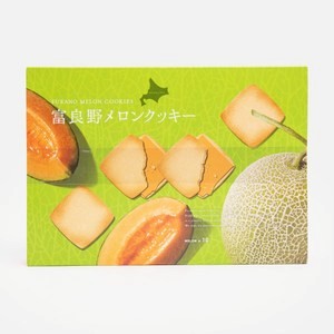 日本北見鈴木富良野哈密瓜味夾心薄餅禮盒