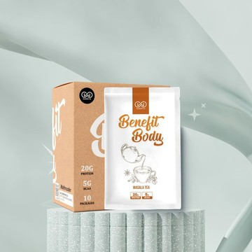 【WORTH 沃爾司】Benefit Body 激能蛋白-瑪薩拉茶(10包/盒)