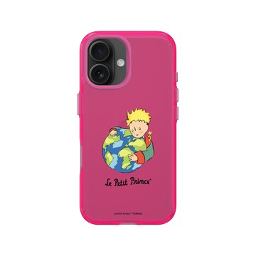 iPhone 16 Clear 粉漾桃 - Le Petit Prince 小王子 - 小王子與地球
