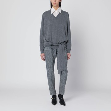 Grey cashmere sweater