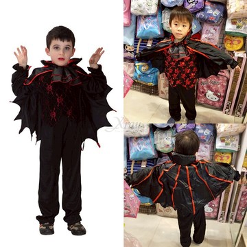 小蝙蝠吸血鬼，萬聖服裝 萬聖節 化妝舞會 主題派對 表演 角色扮演 德古拉，節慶王【W648197】