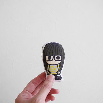 好朋友娃/磁鐵。(Jessica)) 黃點點馬卡龍/眼鏡