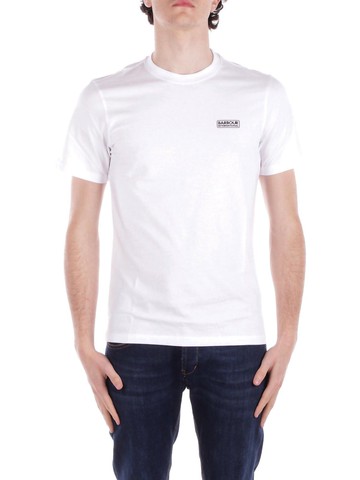 Barbour Logo Printed Crewneck T-shirt