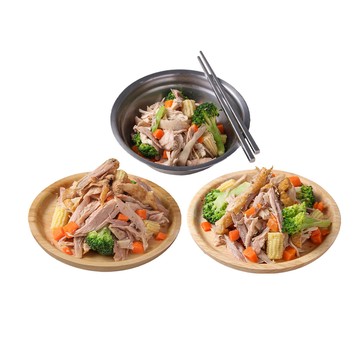 愛上美味 鹹水雞蔬菜盒任選10盒組(200g+-20g/盒)