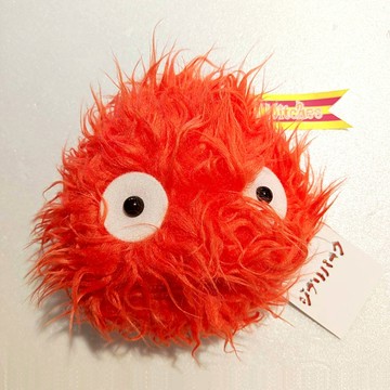 真愛日本 宮崎駿 吉卜力 公園限定 霍爾 移動城堡 卡西法 珠鍊沙包吊飾娃 吊飾 玩偶吊飾 鑰匙圈