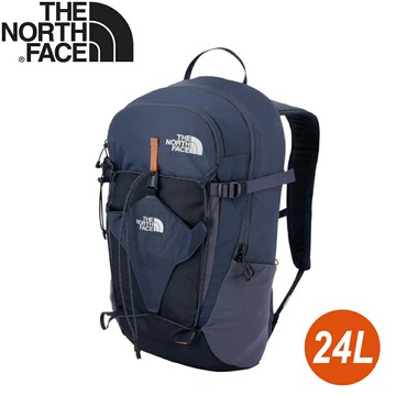 【The North Face APAC BASIN 24L 登山包 (附雨套)《深藍》】8BKFBOT/筆電包/登山/通勤包