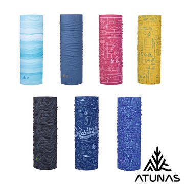 【ATUNAS 歐都納】循環COOLMAX抗菌頭巾A1ACGZ09NC/多色任選