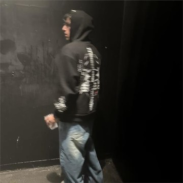 ken carson a great chaos tour hoddie 連帽拉鏈外套opium風格