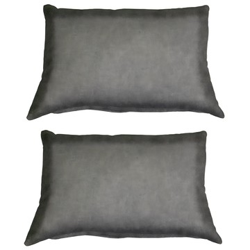 J&N 灰韻仿亞麻抱枕 2個  灰色  45 x 30cm