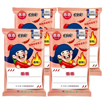 乖乖 玉米脆條 香辣口味  80g  4包