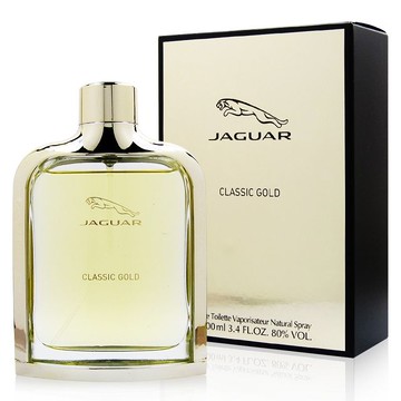 Jaguar 積架 CLASSIC Gold 金色捷豹男性淡香水 EDT 100ml