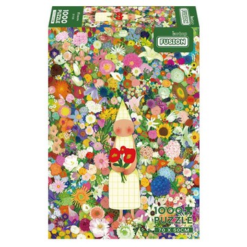 botop - Botop Fusion 花叢 1000片正版拼圖 進口藍卡紙 51133