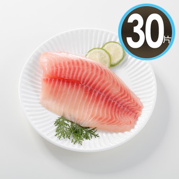 【華得水產】台灣鯛魚片30片組(200g/片)