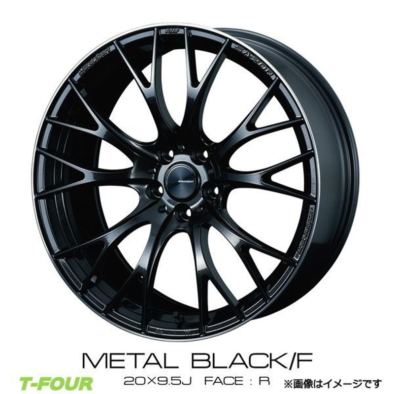 ウェッズ ウェッズ スポーツ SA-20R アルミホイール4本(19×8.5J 5-114