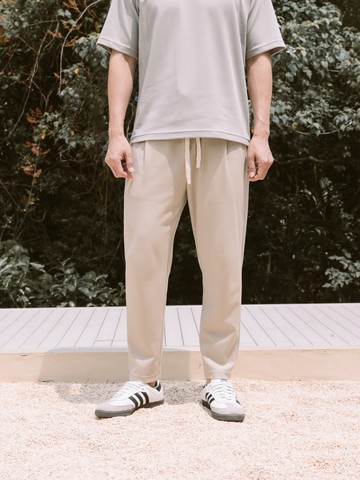 涼感造型九分褲｜MIT台灣製・瞬涼觸感・吸汗速乾